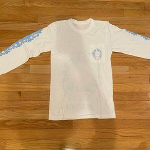 Chrome Hearts Miami Blue Long Sleeve Men Small